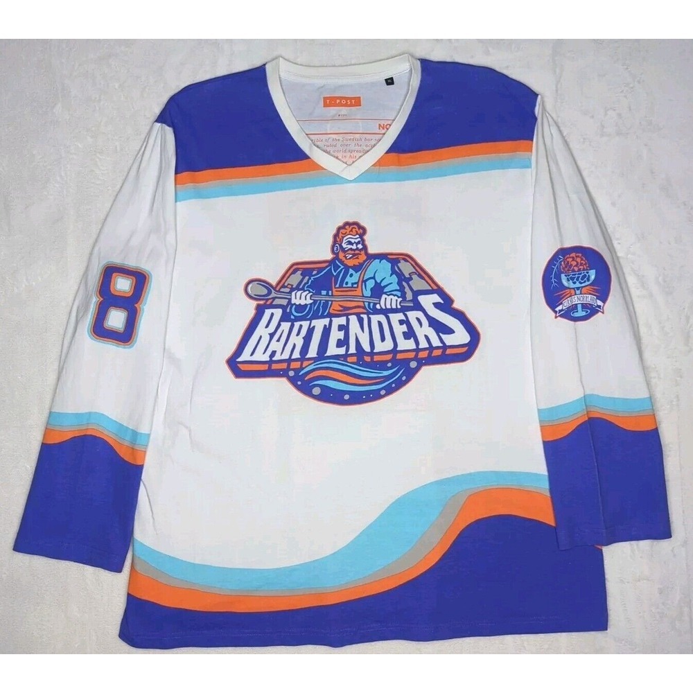 T-Post CIRKUS NORRLAND‎ Hockey Jersey Long Sleeve T-Shirt Size XL Sweden
